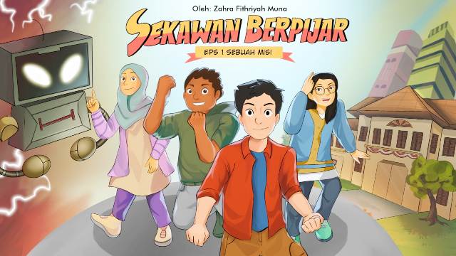 Sekawan Berpijar, Motion Comic Anti-Cyberbullying Karya Mahasiswa ITS