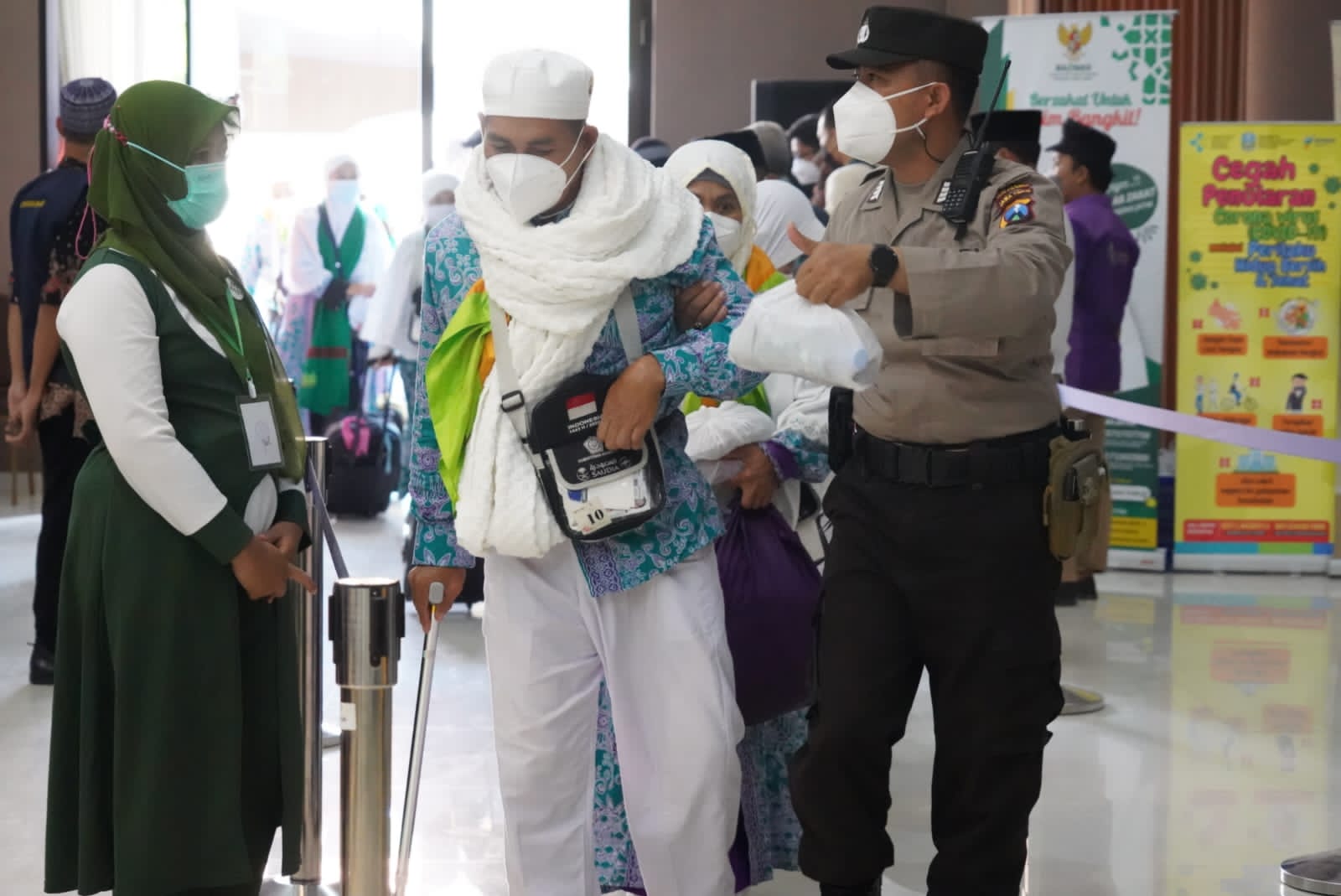 Tinggal 10 Persen Jemaah Haji Dari Embarkasi Surabaya  yang Belium Pulang 