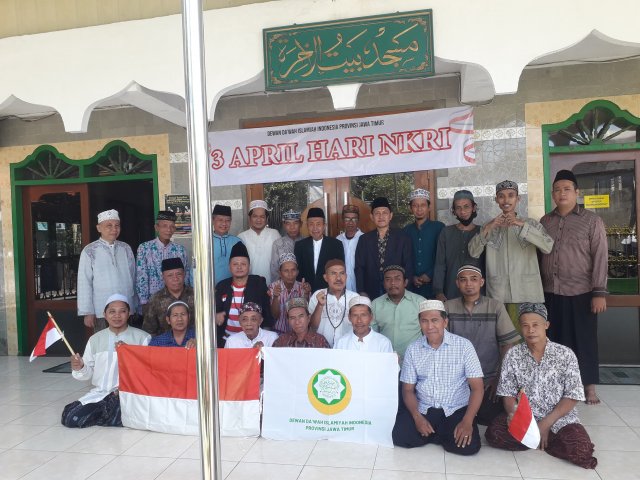 Dukungan 3 April Hari NKRI Bergema di Nginden, Sukolilo, Surabaya