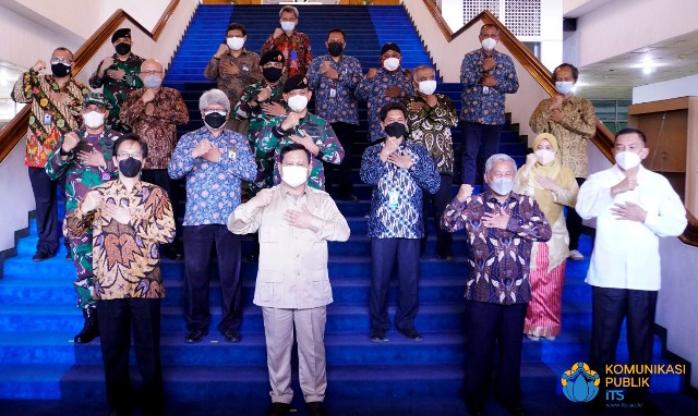 Menhan Prabowo Tandatangani MoU dengan ITS