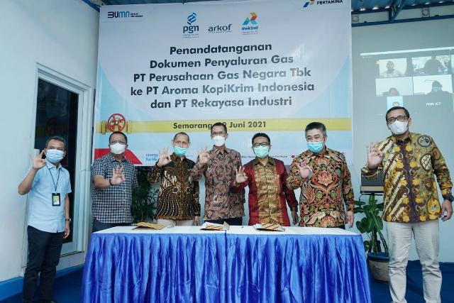 PGN dan Rekind Tandatangani  Gunakan Gas Untuk Proyek Jambaran-Tiung Biru PT Pertamina EP Cepu